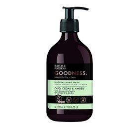 Hand Wash Oud  Cedar   Amber Baylis   Harding Goodness 500 Ml
