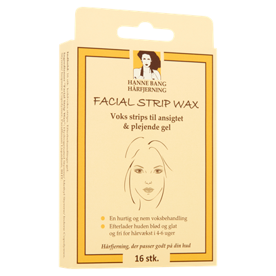 Hanne Bang Facial Strip Wax 16stk