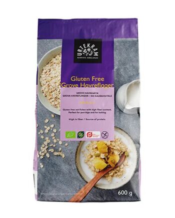 Havreflager Grove Glutenfri økologisk 600 Gram
