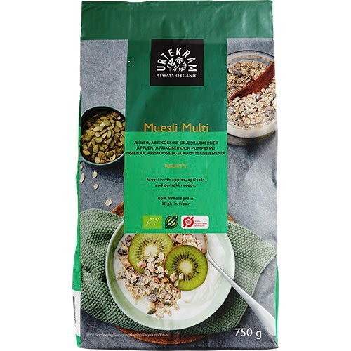 Havremysli Multi økologisk 750 Gram