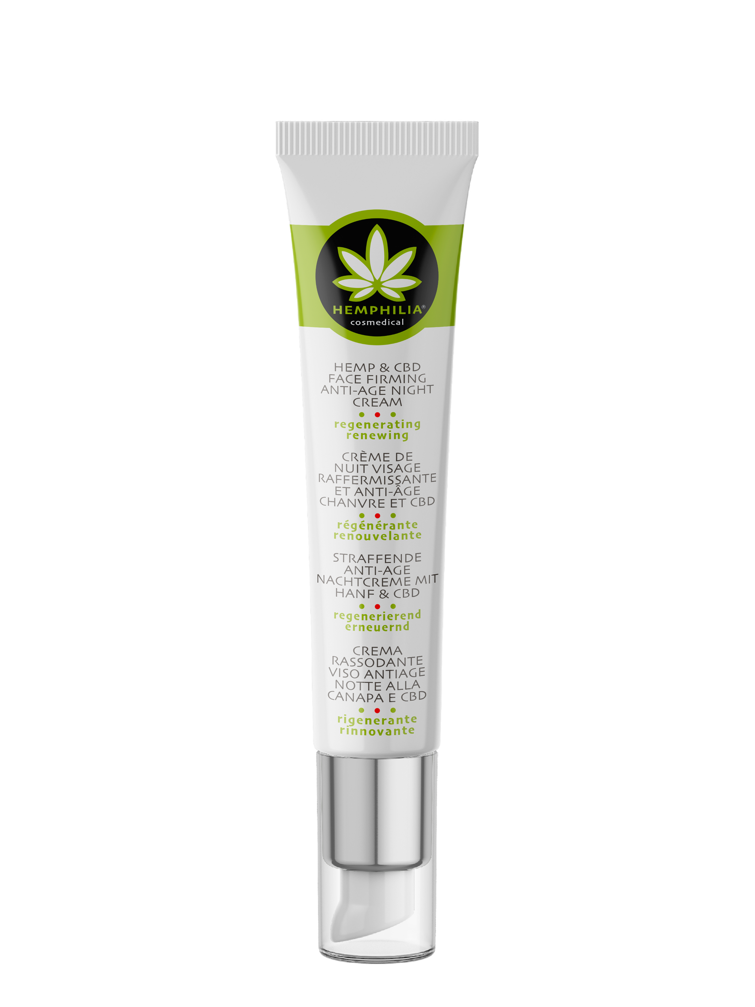 Hemphilia økologisk Anti-age Night Cream 45 Ml