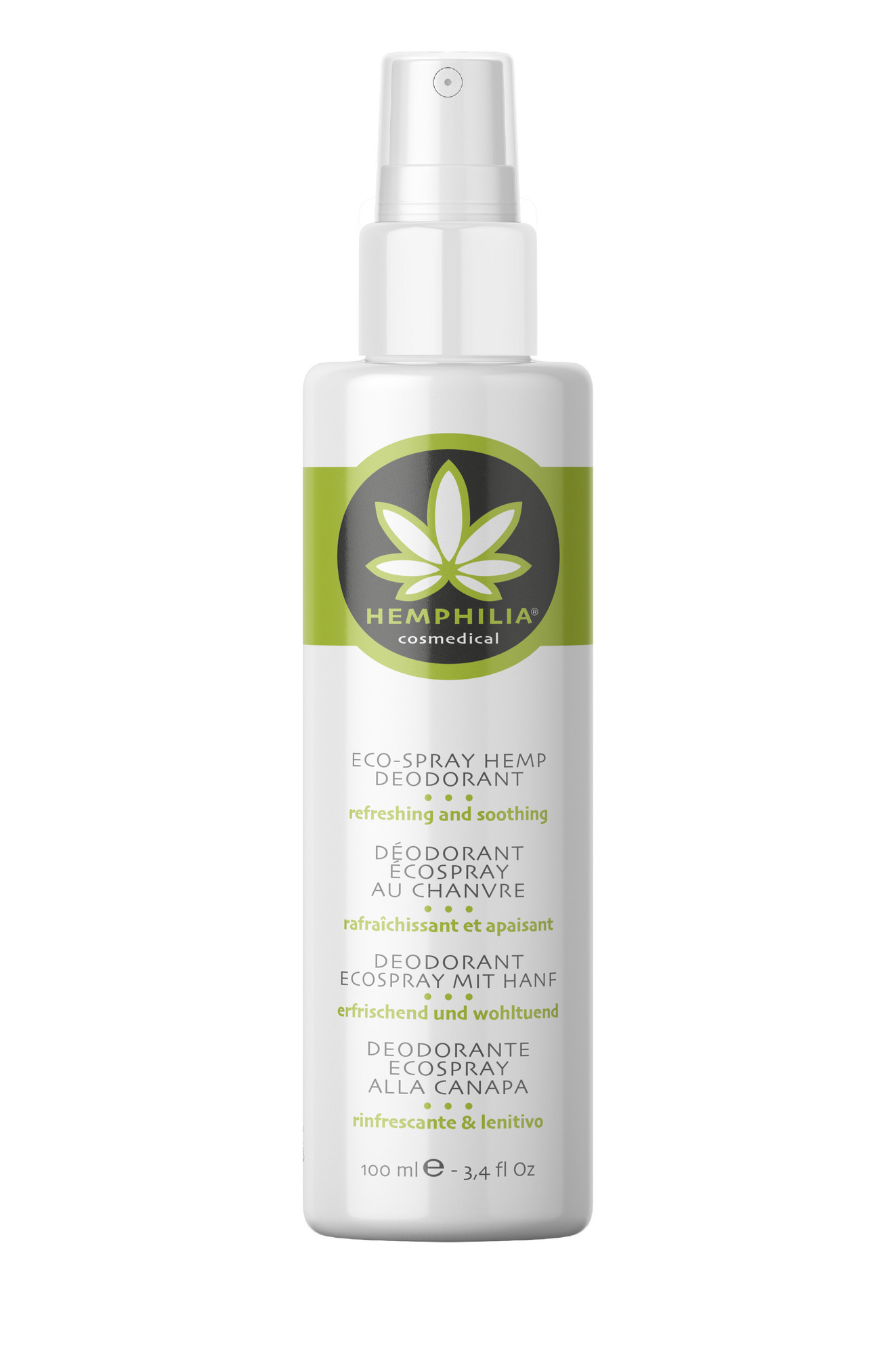 Hemphilia økologisk Eco-spray Hemp Deodorant 100 Ml