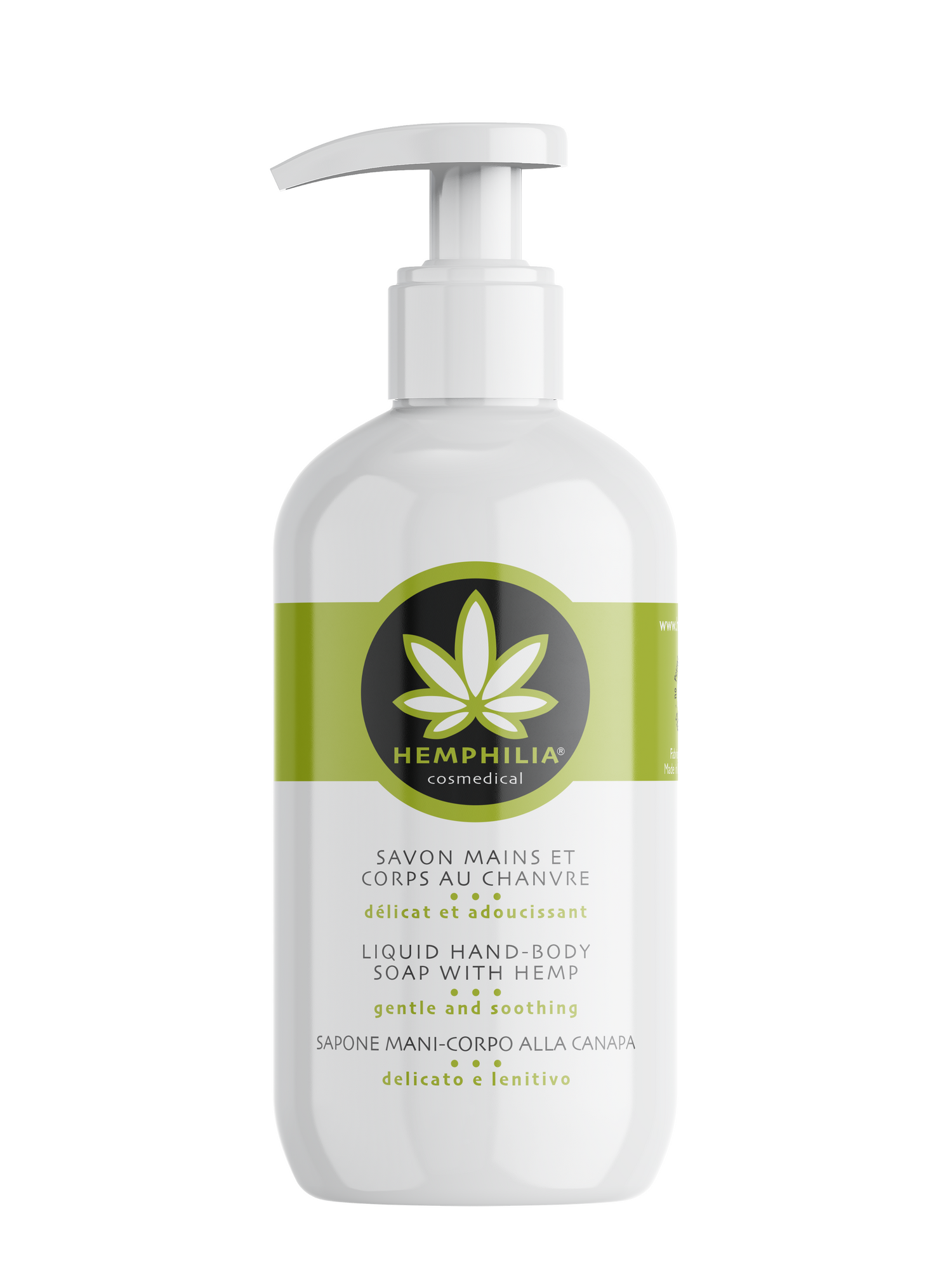 Hemphilia økologisk Liquid Hand-body Soap 300 Ml