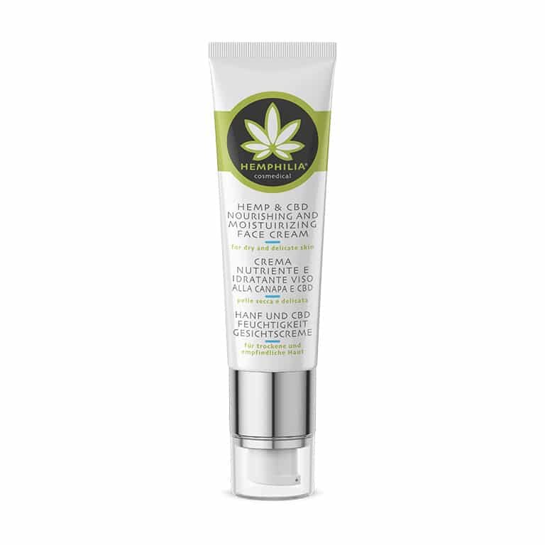 Hemphilia økologisk Moisturizing Face Cream 50 Ml