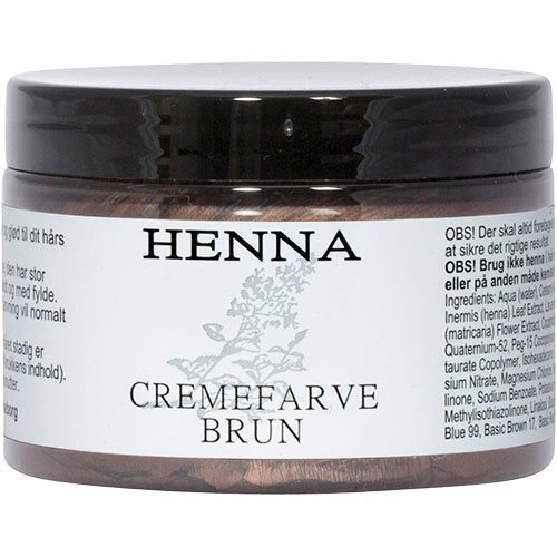 Henna Cremefarve Brun  120ml