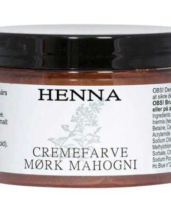 Henna Cremefarve Mørk Mahogni 140 Ml