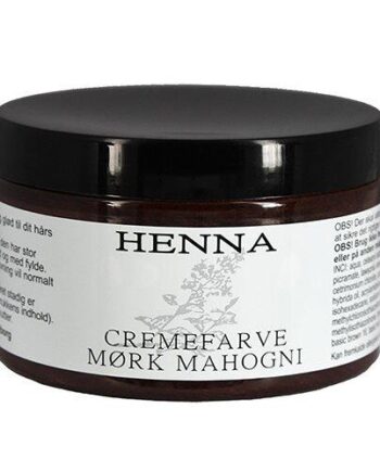 Henna Cremefarve Mørk Mahogni  140ml