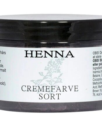 Henna Cremefarve Sort