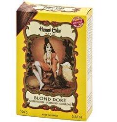 Henna Hårfarve Pulver Gyldenblond  100g