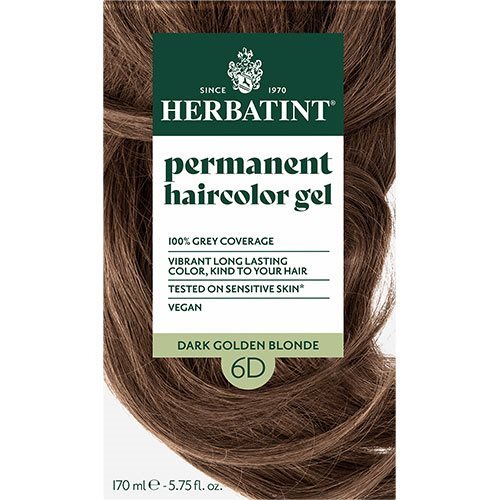 Herbatint 6d Hårfarve Dark Golden Blonde 170 Ml
