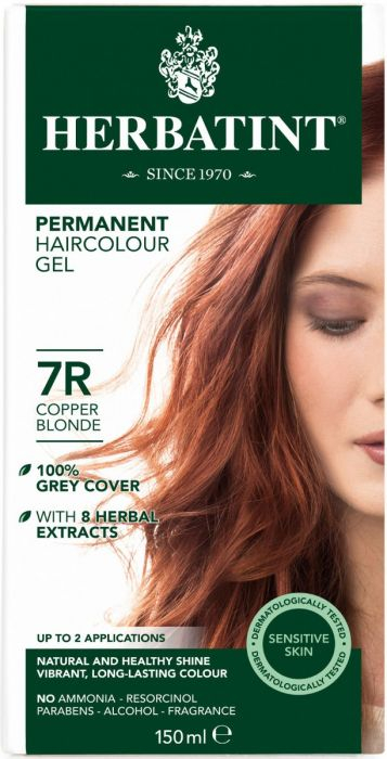 Herbatint 7r Hårfarve Copper Blonde  Bull  150ml