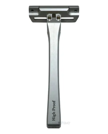 High Proof Razor Single Edge  Silver Aluminum
