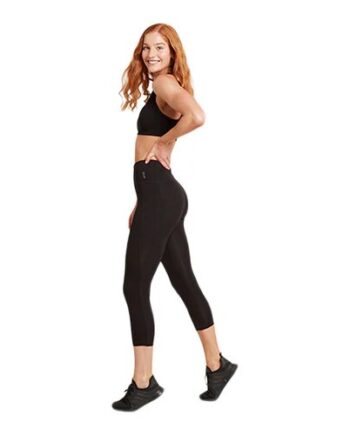 High-waist Tights Sort Str   Motivate   Stk