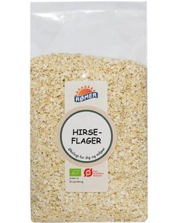 Hirseflager øko  500 Gram