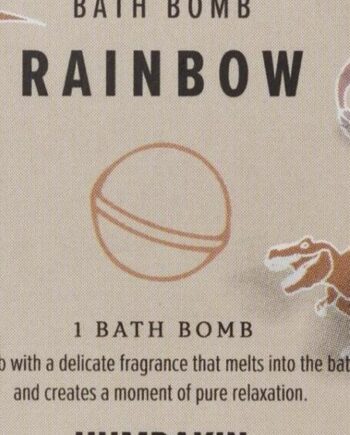 Humdakin Bath Bomb Mini  Rabarber  60g