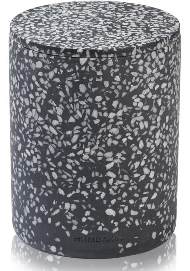 Humdakin Bologna Terrazzo Vase Med Låg Sort