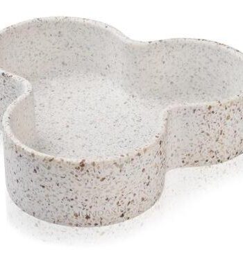 Humdakin Pisa Terrazzo Skål  Rød Beige