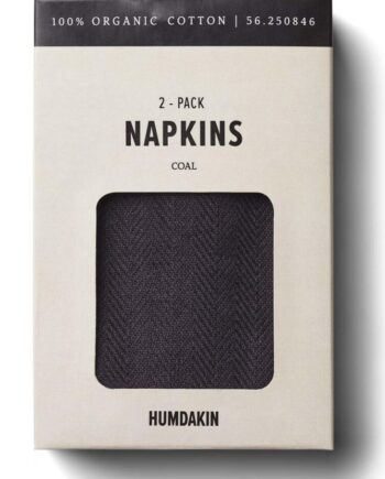 Humdakin Stofservietter  -pak  Coal