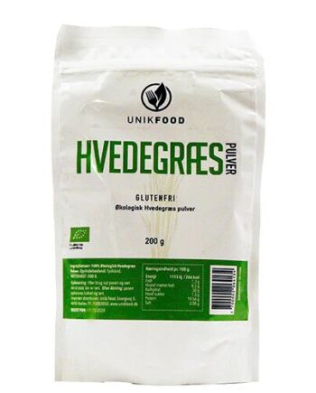 Hvedegræs Pulver øko  200 Gram