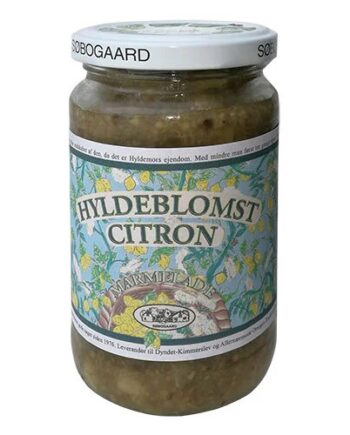 Hyldeblomst Citron Marmelade øko  400 Gram