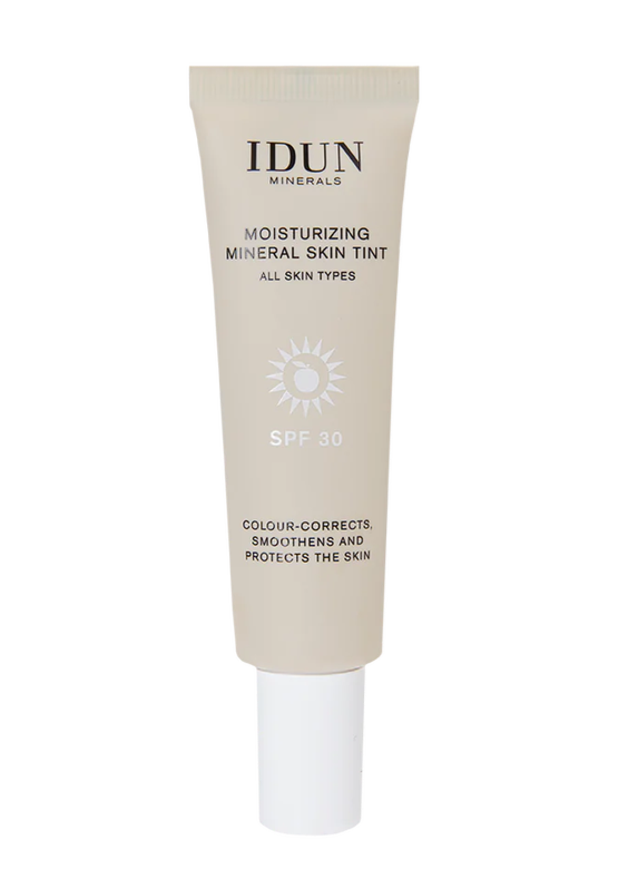 Idun Minerals Moisturizing Mineral Skin Tint Spf30 Quot Långholmen Quot Light Medium Neutral 27ml