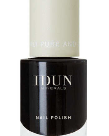 Idun Minerals Nail Polish  Quot Onyx Quot  11ml