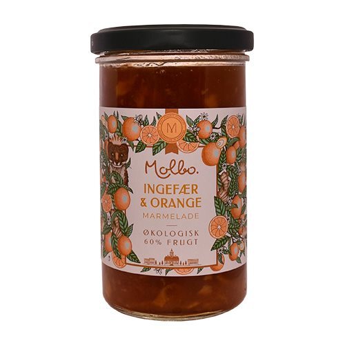 Ingefær   Orange Marmelade Molbo   290