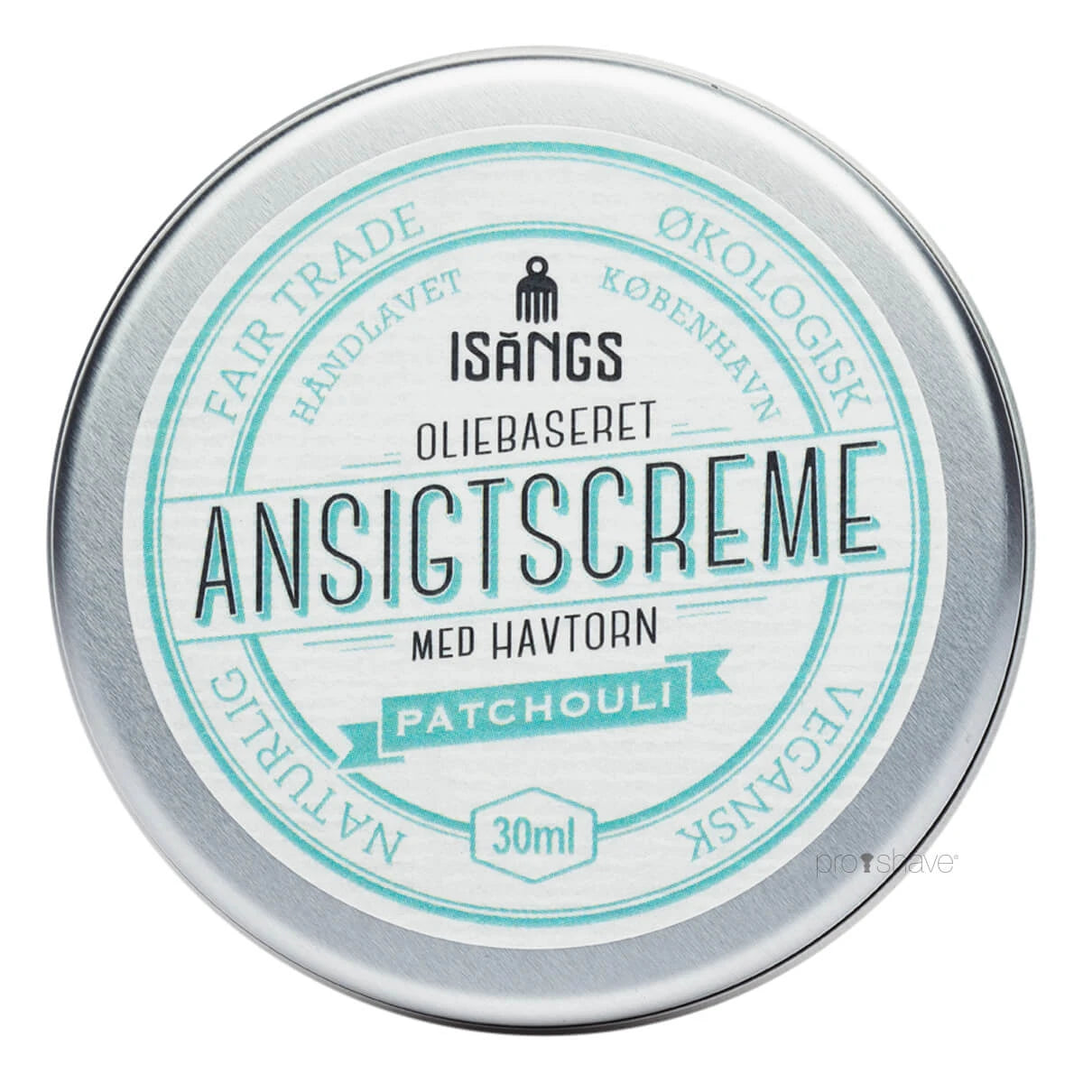 Isangs Ansigtscreme Med Havtorn Patchouli 30 Ml