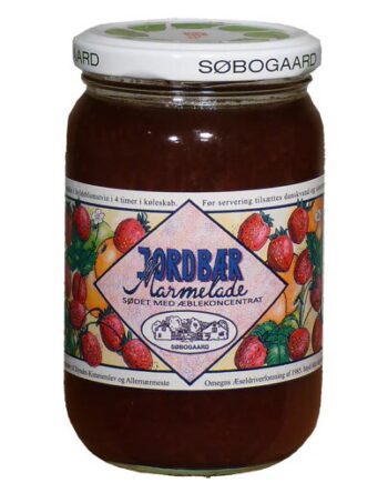 Jordbærmarmelade Sødet   æbleø