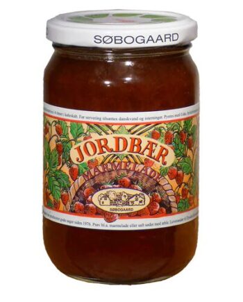 Jordbærmarmelade øko  400 Gram