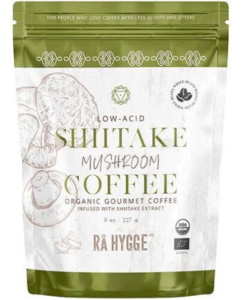 Kaffe    Shiitake Svampeekstrakt- Hele Bønner økologisk 227 Gram