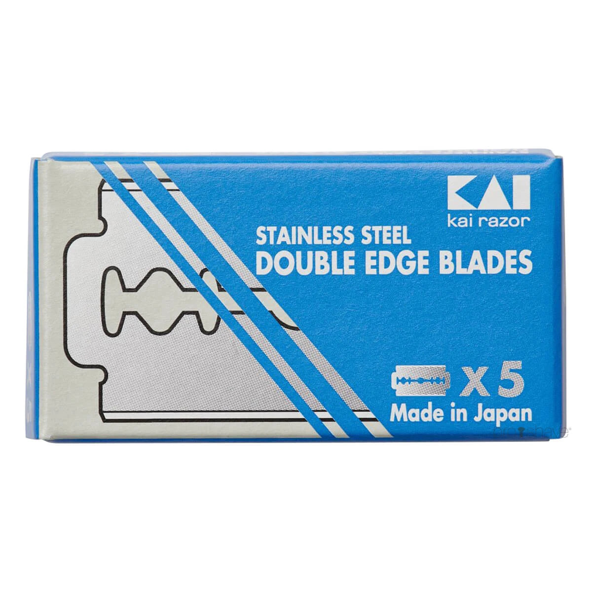 Kai Kai De-barberblade Stainless-steel 2x5 Stk 10 Stk