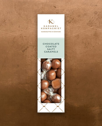Karamelkompagniet Gaveæske   Chokoladeovertrukket Saltkaramel  109g