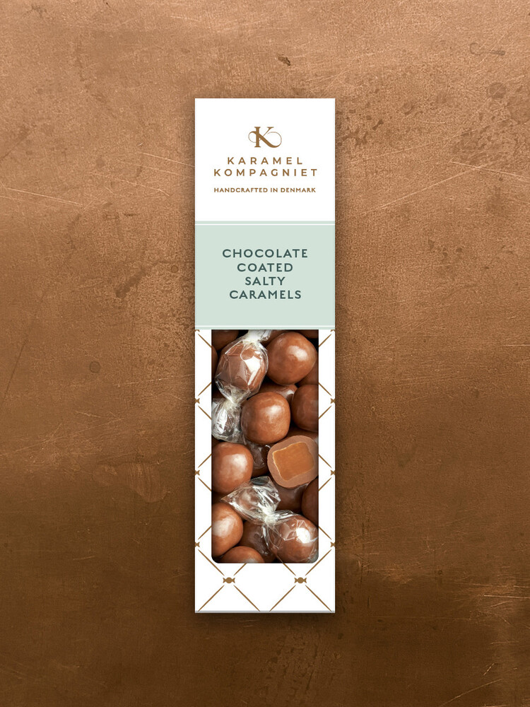 Karamelkompagniet Gaveæske Chokoladeovertrukket Saltkaramel 109g