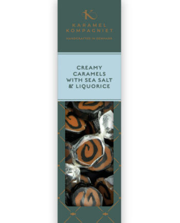 Karamelkompagniet Lakrids   Flødekarameller Med Sydesalt  138g