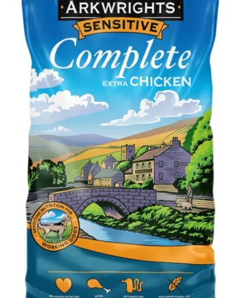 15 Kg Arkwrights Sensitive Complete Extra Chicken Voksenfoder Med Kylling