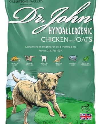 12   Kg Dr  John Hypoallergenic Chicken Hvedefrit Foder Med Kylling