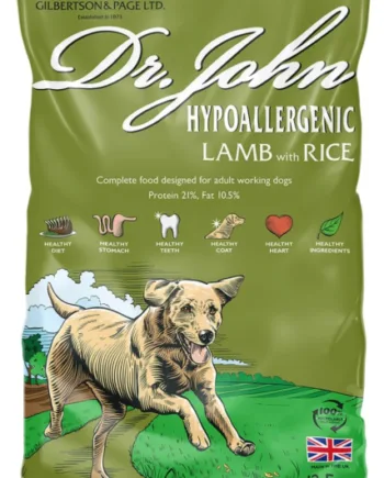 12   Kg Dr  John Hypoallergenic Lamb Monoprotein Hvedefrit Voksenfoder Med Lam