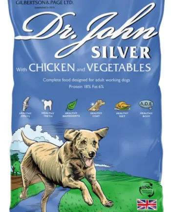 15 Kg Dr  John Silver Light Med Kylling Og Grøntsager