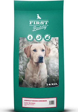 14 Kg First Buddy Adult High Energy Voksenfoder Med And Og Kanin