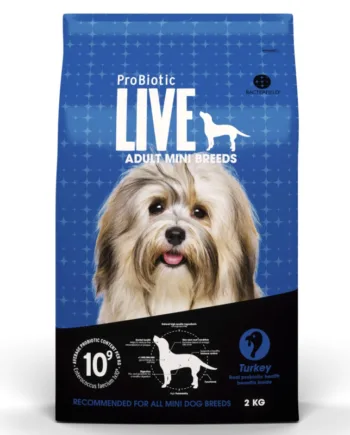 Kg Probiotic Live Adult Mini Breeds Voksenfoder Med Kalkun