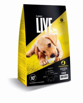Kg  Probiotic Live Puppy Hvalpefoder Med Kylling