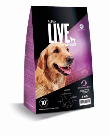 Kg  Probiotic Live Senior Eller Overvægtige Hunde