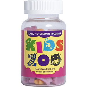 Kids Zoo Kalk    -vitamin 60 Stk