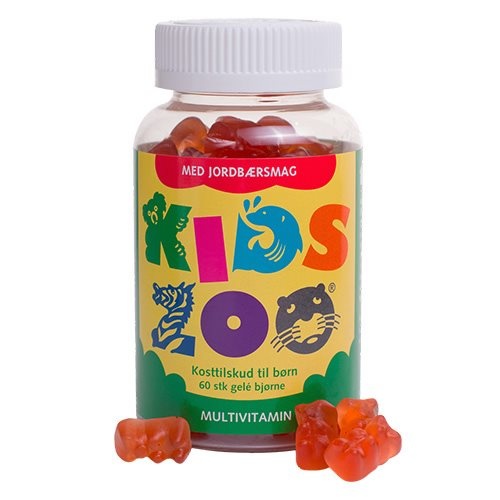Kids Zoo Multivitamin Bjørn  60stk