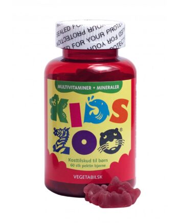 Kids Zoo Multivitamin   Mineraler 60 Stk  Vegansk