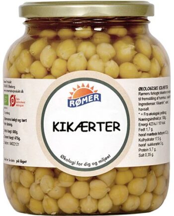 Kikærter   Vand øko  660 Gram