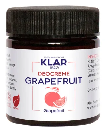 Klar Seifen Deodorant Creme  Grapefrugt  30 Ml