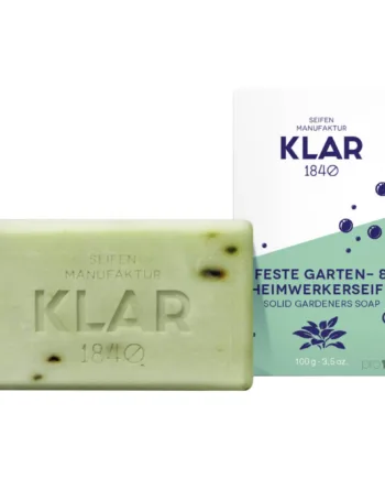 Klar Seifen Have- Og Håndværkssæbe  Fast Sæbebar  100 Gr