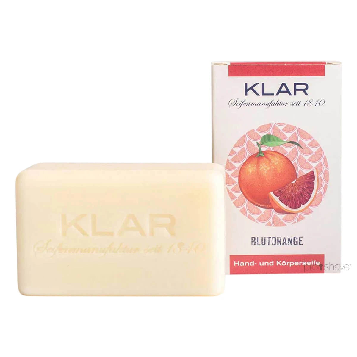 Klar Seifen Sæbe Blodappelsin 100 Gr